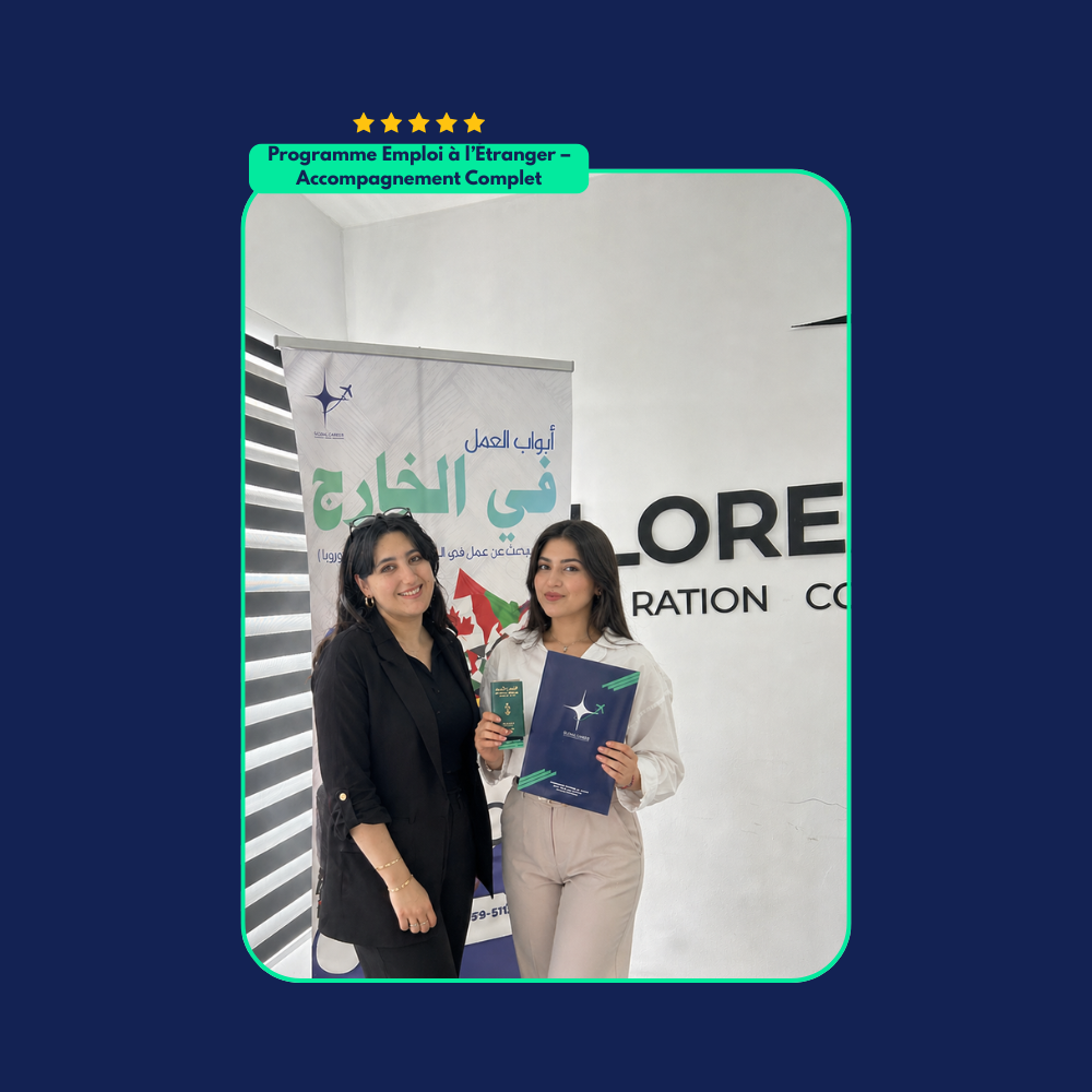 Cliente Glorea Career au bureau